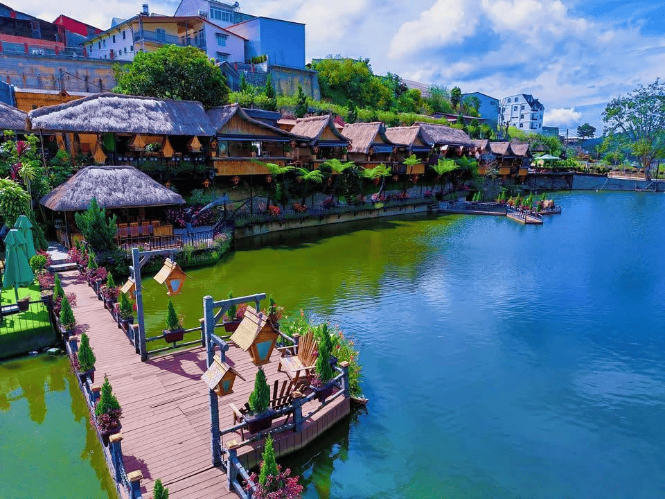 Không gian ẩm thực sinh thái An Sơn Hồ